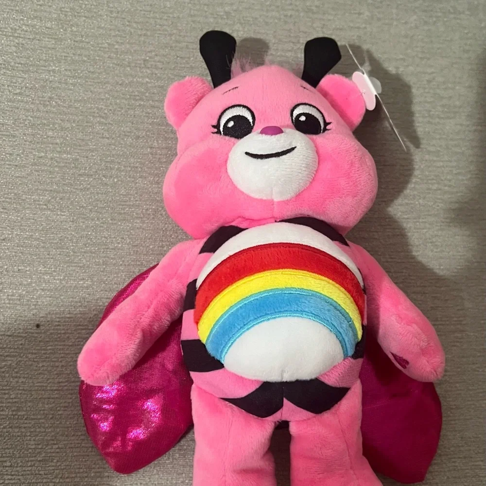 Care Bears fairy Pink Plush Toy - Picture 4 of 4